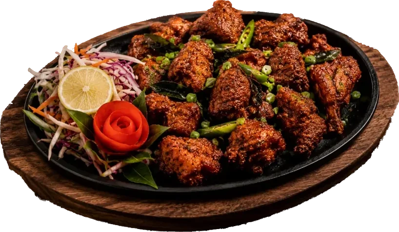 Wok-tossed chilli chicken