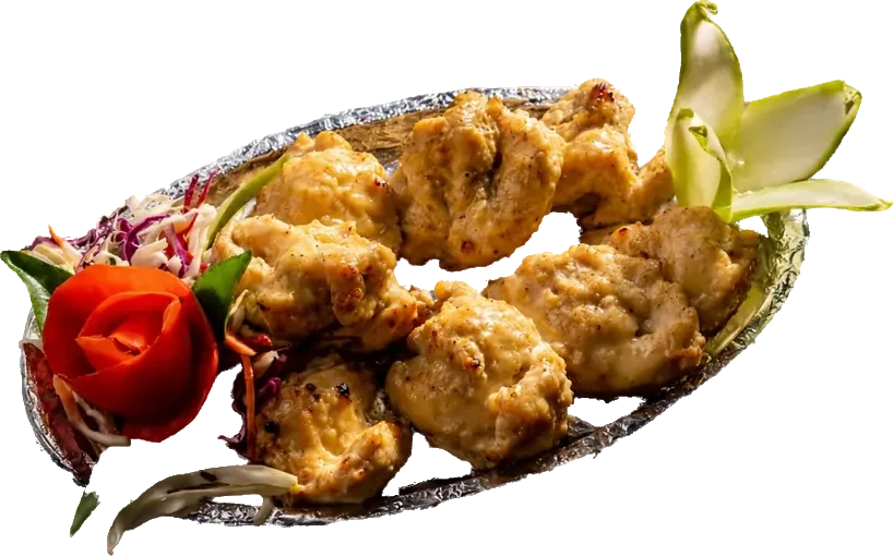 Murgh malai tikka from the tandoor